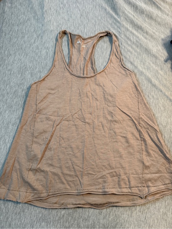 aerie Tops - aerie Taupe Racerback Tank Top